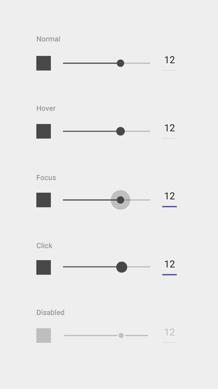 Sliders - Components - Material design guidelines